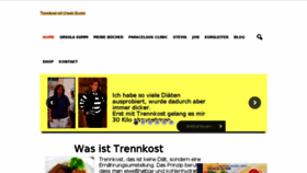 What Trennkost.de website looked like in 2017 (6 years ago)
