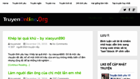 What Truyenonline.org website looked like in 2017 (6 years ago)