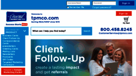 What Tpmco.com website looked like in 2017 (6 years ago)