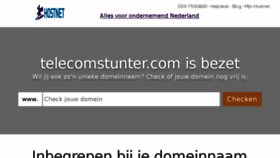 What Telecomstunter.com website looked like in 2017 (6 years ago)