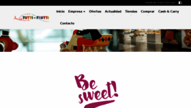 What Tutti-frutti2000.com website looked like in 2017 (6 years ago)