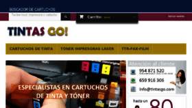 What Tintasgo.com website looked like in 2017 (6 years ago)