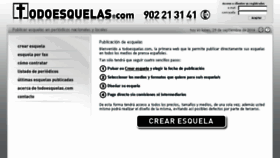 What Todoesquelas.com website looked like in 2017 (6 years ago)