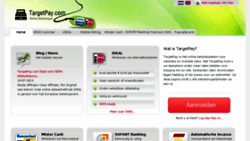 What Targetpay.nl website looked like in 2017 (6 years ago)