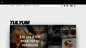 What Tulyum.com website looked like in 2017 (6 years ago)