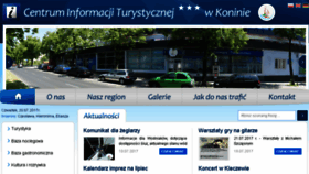 What Turystyka.konin.pl website looked like in 2017 (6 years ago)