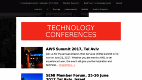 What Technologyconference.com website looked like in 2017 (6 years ago)