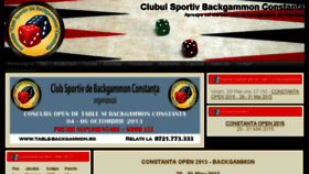 What Table-backgammon.ro website looked like in 2017 (6 years ago)