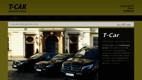 What T-car.cz website looked like in 2017 (6 years ago)
