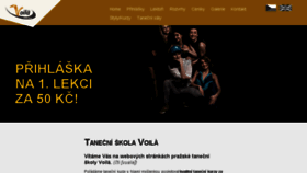 What Tsvoila.cz website looked like in 2017 (6 years ago)