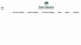 What Thegardencatering.com website looked like in 2017 (6 years ago)
