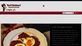 What Tarifrehberi.com website looked like in 2017 (6 years ago)