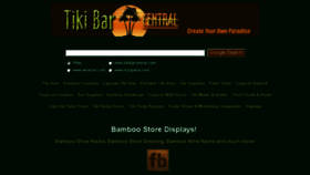 What Tikibarcentral.com website looked like in 2017 (6 years ago)
