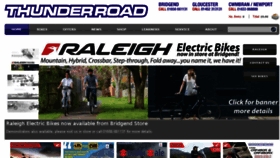 What Thunderroad.co.uk website looked like in 2017 (6 years ago)
