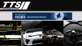 What Toyotateam.sk website looked like in 2017 (6 years ago)