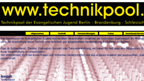What Technikpool.org website looked like in 2017 (6 years ago)