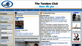 What Tandem-club.org.uk website looked like in 2017 (6 years ago)