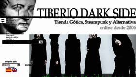 What Tiberiodarkside.com website looked like in 2017 (6 years ago)