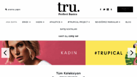 What Truproject.net website looked like in 2017 (6 years ago)