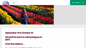 What Tulipfestival.com.au website looked like in 2017 (6 years ago)