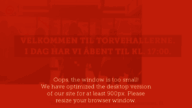 What Torvehallernekbh.dk website looked like in 2017 (6 years ago)