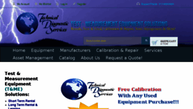 What Test-equipment-rental.com website looked like in 2017 (6 years ago)