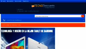 What Tecnodescuento.com website looked like in 2017 (6 years ago)