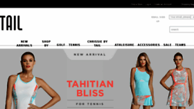 What Tailactivewear.com website looked like in 2017 (6 years ago)