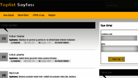What Toplistsayfasi.org website looked like in 2017 (6 years ago)