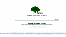 What Treetorrent.com website looked like in 2017 (6 years ago)