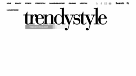 What Trendystyle.net website looked like in 2017 (6 years ago)
