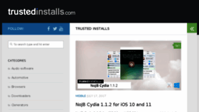 What Trustedinstalls.com website looked like in 2017 (6 years ago)