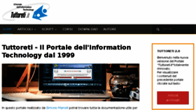 What Tuttoreti.it website looked like in 2017 (6 years ago)