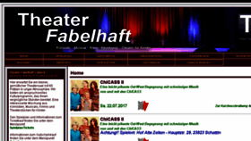 What Theater-fabelhaft.de website looked like in 2017 (6 years ago)