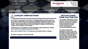 What Toledochess.org website looked like in 2017 (6 years ago)