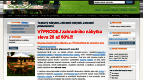What Teak-nabytek.cz website looked like in 2017 (6 years ago)