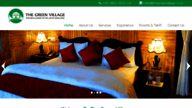 What Thegreenvillage.co.in website looked like in 2017 (6 years ago)