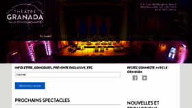 What Theatregranada.com website looked like in 2017 (6 years ago)