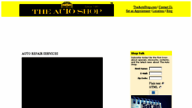 What Theautoshop.com website looked like in 2017 (6 years ago)