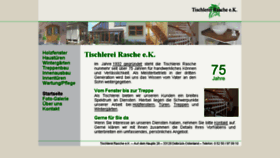 What Tischlerei-rasche.de website looked like in 2017 (6 years ago)