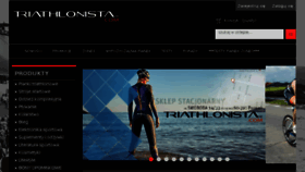 What Triathlonista.com website looked like in 2017 (6 years ago)