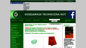 What Technicznanot.pl website looked like in 2017 (6 years ago)