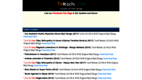 What Tamilmoviemp3.in website looked like in 2017 (6 years ago)