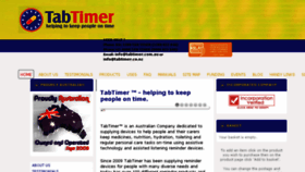 What Tabtimer.com.au website looked like in 2017 (6 years ago)