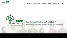 What Treeprojects.net website looked like in 2017 (6 years ago)