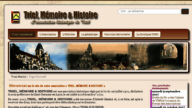 What Trielmemoirehistoire.fr website looked like in 2017 (6 years ago)
