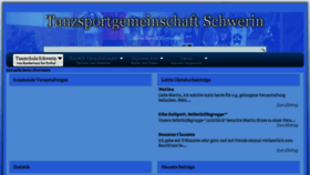 What Tanzschule-schwerin.com website looked like in 2017 (6 years ago)
