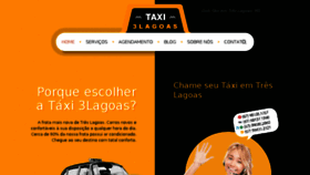 What Taxi3lagoas.com.br website looked like in 2017 (6 years ago)