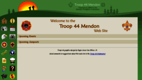 What Troop44mendon.org website looked like in 2017 (6 years ago)