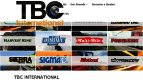 What Tbc-international.com website looked like in 2017 (6 years ago)